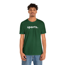 Load image into Gallery viewer, sports tee - white print
