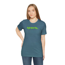 Load image into Gallery viewer, sports tee - lime green print
