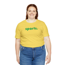 Load image into Gallery viewer, sports tee - green print
