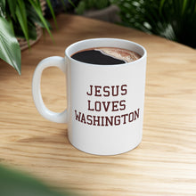 Load image into Gallery viewer, Jesus Loves Washington - Ceramic Mug 11oz
