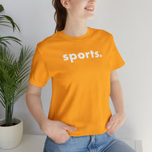 Load image into Gallery viewer, sports tee - white print
