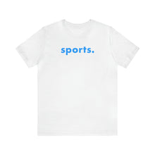 Load image into Gallery viewer, sports tee - Light Blue print
