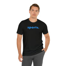 Load image into Gallery viewer, sports tee - Light Blue print
