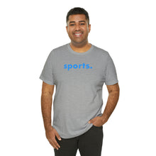 Load image into Gallery viewer, sports tee - Light Blue print
