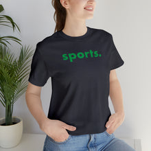 Load image into Gallery viewer, sports tee - green print
