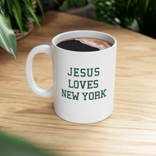 Load image into Gallery viewer, Jesus Loves New York - Ceramic Mug 11oz
