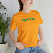 Load image into Gallery viewer, sports tee - green print
