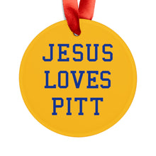 Load image into Gallery viewer, Jesus Loves Pitt - Acrylic Ornament
