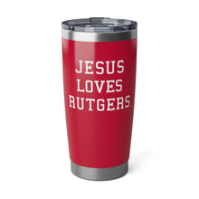 Load image into Gallery viewer, Jesus Loves Rutgers - 20oz Tumbler
