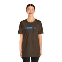 Load image into Gallery viewer, sports tee - Light Blue print
