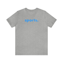 Load image into Gallery viewer, sports tee - Light Blue print
