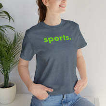 Load image into Gallery viewer, sports tee - lime green print
