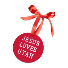 Load image into Gallery viewer, Jesus Loves Utah - Acrylic Ornament
