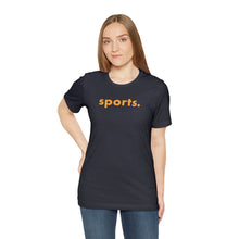Load image into Gallery viewer, sports tee - gold print
