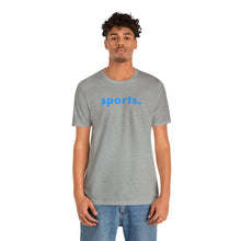 Load image into Gallery viewer, sports tee - Light Blue print
