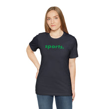 Load image into Gallery viewer, sports tee - green print
