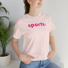 Load image into Gallery viewer, sports tee - pink print
