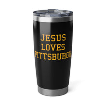 Load image into Gallery viewer, Jesus Loves Pittsburgh - 20oz Tumbler
