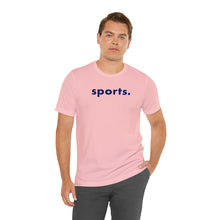 Load image into Gallery viewer, sports tee - dark blue print
