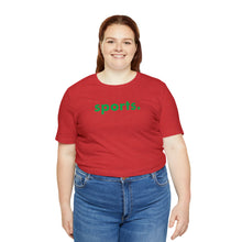 Load image into Gallery viewer, sports tee - green print
