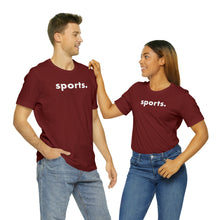 Load image into Gallery viewer, sports tee - white print
