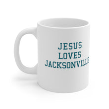 Load image into Gallery viewer, Jesus Loves Jacksonville - Ceramic Mug 11oz
