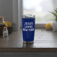 Load image into Gallery viewer, Jesus Loves New York - 20oz Tumbler
