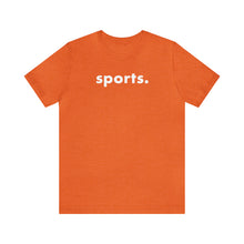 Load image into Gallery viewer, sports tee - white print
