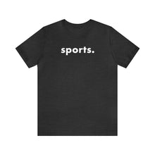 Load image into Gallery viewer, sports tee - white print
