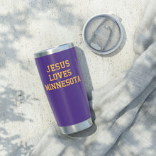 Load image into Gallery viewer, Jesus Loves Minnesota - 20oz Tumbler
