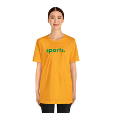 Load image into Gallery viewer, sports tee - green print
