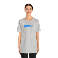 Load image into Gallery viewer, sports tee - Light Blue print
