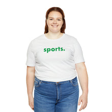 Load image into Gallery viewer, sports tee - green print
