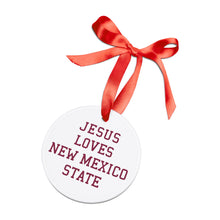 Load image into Gallery viewer, Jesus Loves New Mexico State - Acrylic Ornament
