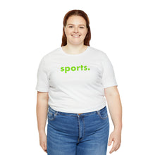 Load image into Gallery viewer, sports tee - lime green print
