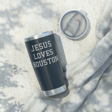 Load image into Gallery viewer, Jesus Loves Houston - 20oz Tumbler

