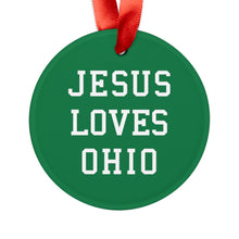 Load image into Gallery viewer, Jesus Loves Ohio - Acrylic Ornament
