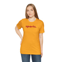 Load image into Gallery viewer, sports tee - red print
