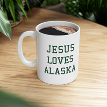 Load image into Gallery viewer, Jesus Loves Alaska - Ceramic Mug 11oz
