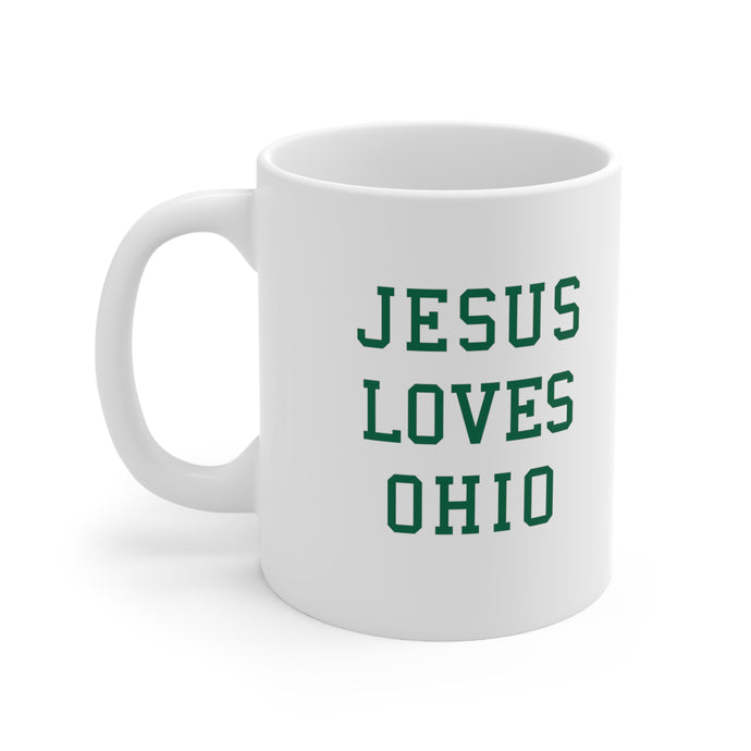 Jesus Loves Ohio - Ceramic Mug 11oz