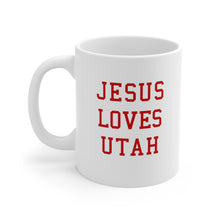 Load image into Gallery viewer, Jesus Loves Utah - Ceramic Mug 11oz
