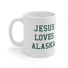 Load image into Gallery viewer, Jesus Loves Alaska - Ceramic Mug 11oz
