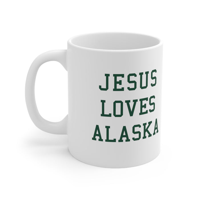 Jesus Loves Alaska - Ceramic Mug 11oz