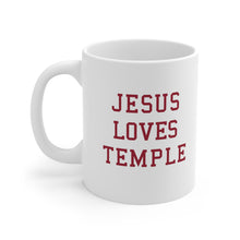 Load image into Gallery viewer, Jesus Loves Temple - Ceramic Mug 11oz
