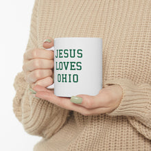 Load image into Gallery viewer, Jesus Loves Ohio - Ceramic Mug 11oz
