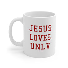 Load image into Gallery viewer, Jesus Loves UNLV- Ceramic Mug 11oz
