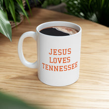 Load image into Gallery viewer, Jesus Loves Tennessee - Ceramic Mug 11oz
