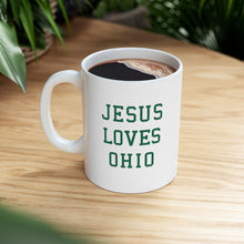 Load image into Gallery viewer, Jesus Loves Ohio - Ceramic Mug 11oz
