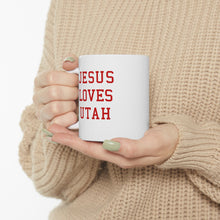 Load image into Gallery viewer, Jesus Loves Utah - Ceramic Mug 11oz
