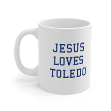 Load image into Gallery viewer, Jesus Loves Toledo - Ceramic Mug 11oz
